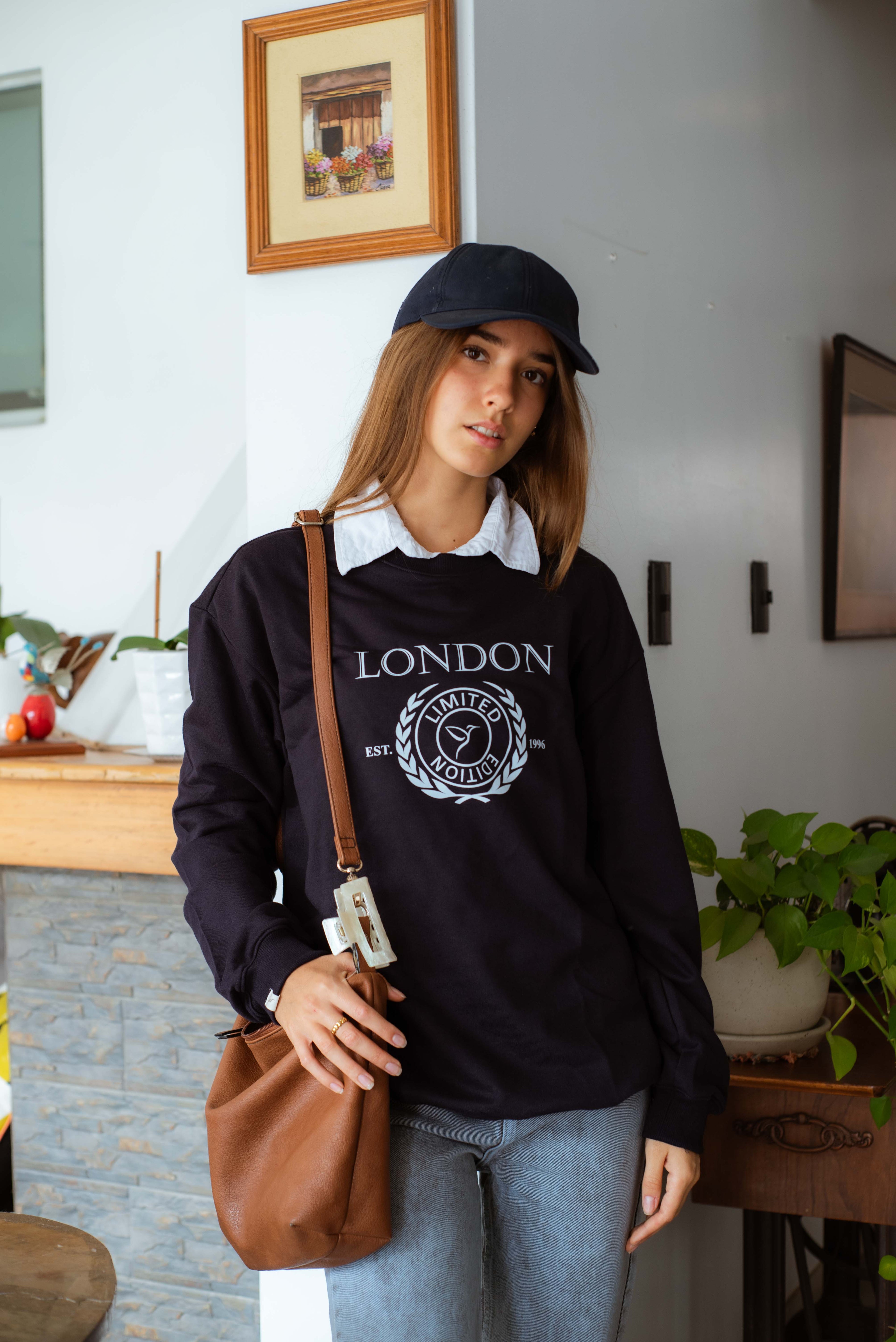 Polera London – Azul