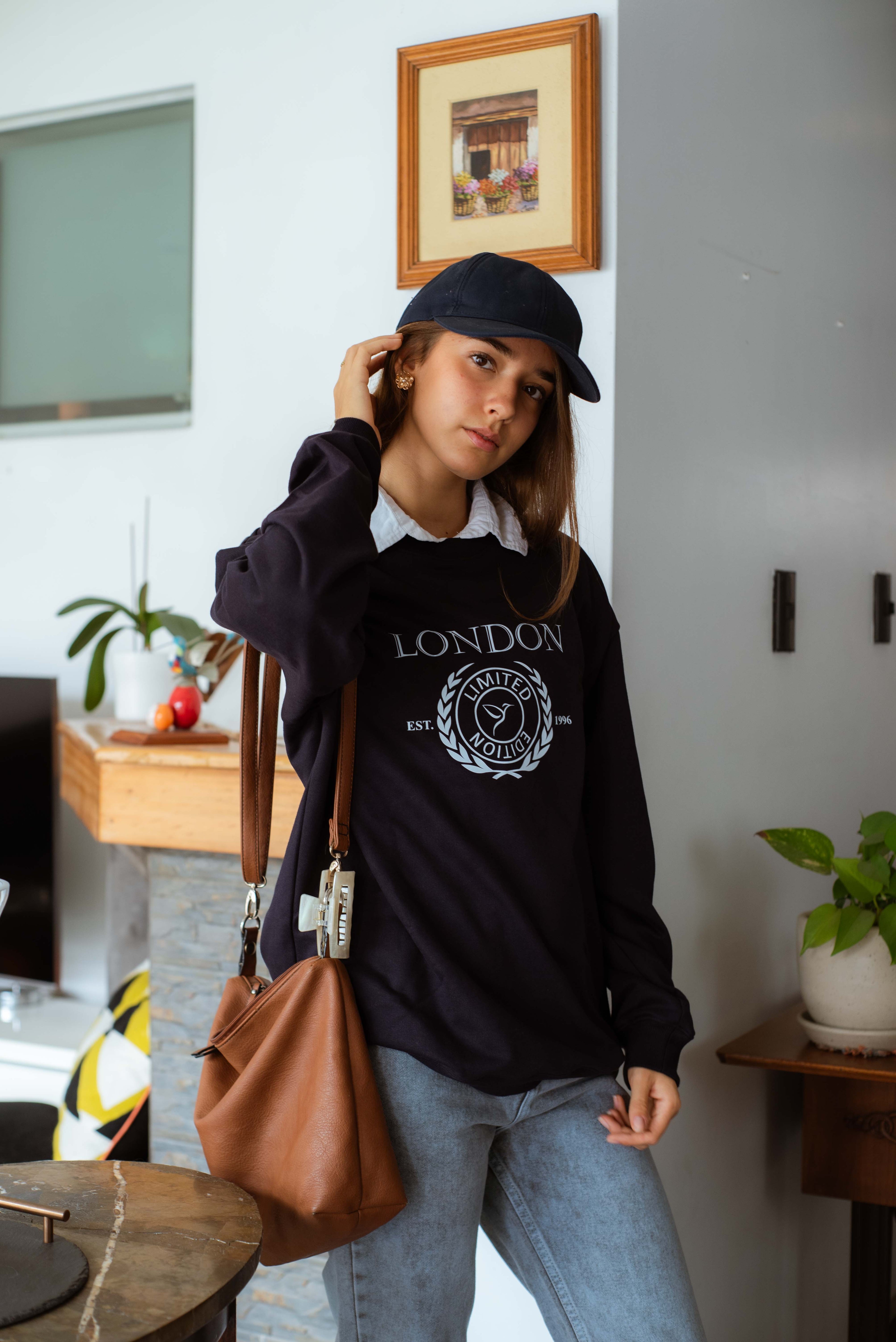 Polera London – Azul