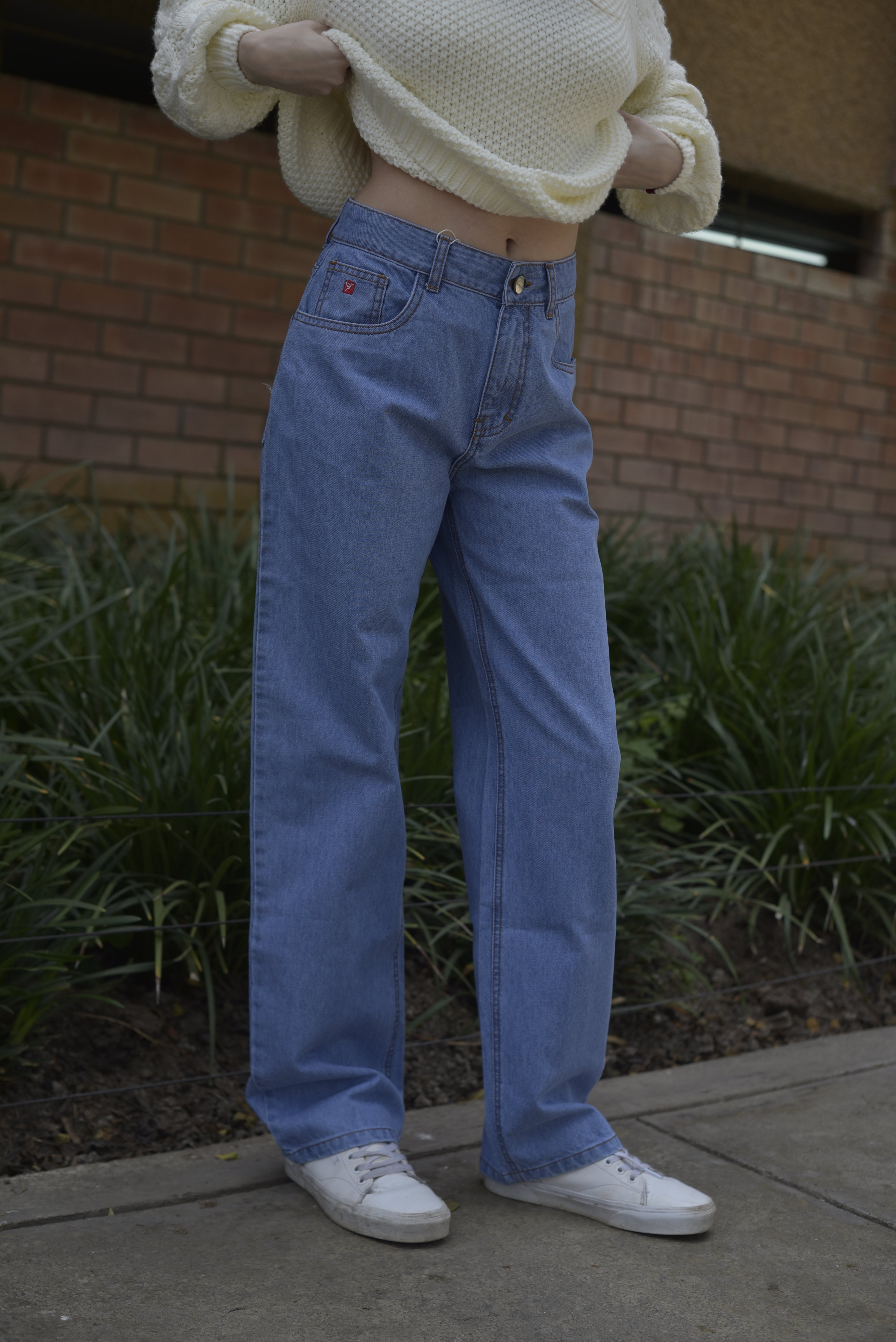 Baggy Jean Corte Recto