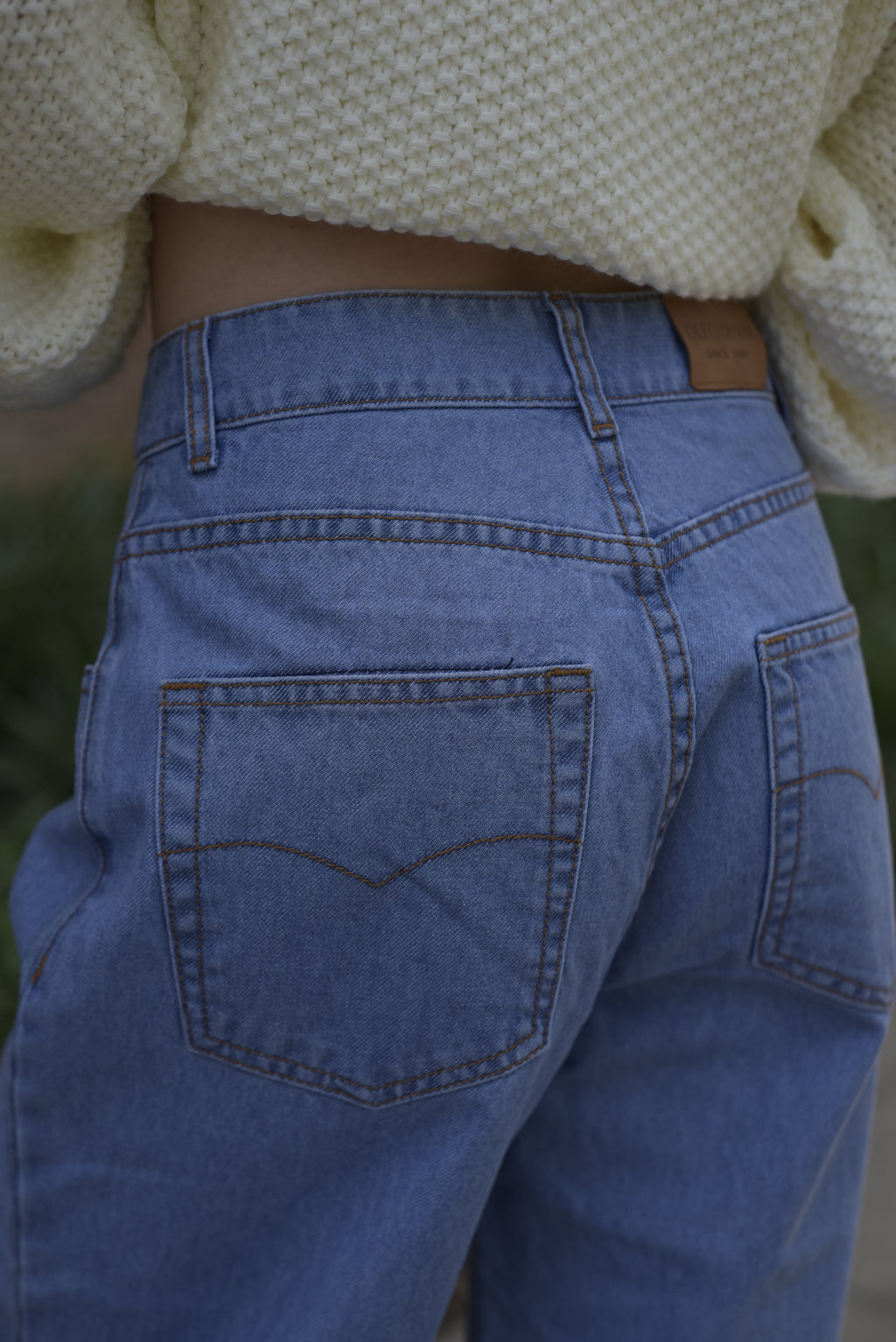 Baggy Jean Corte Recto