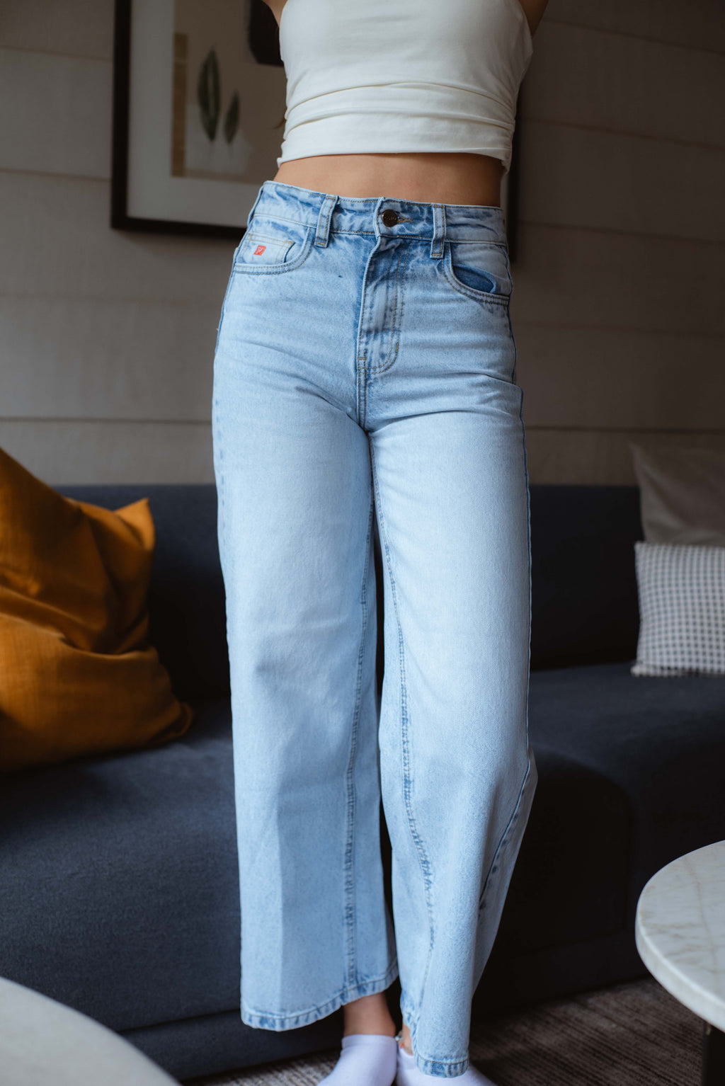 Jean Wide Leg Petite