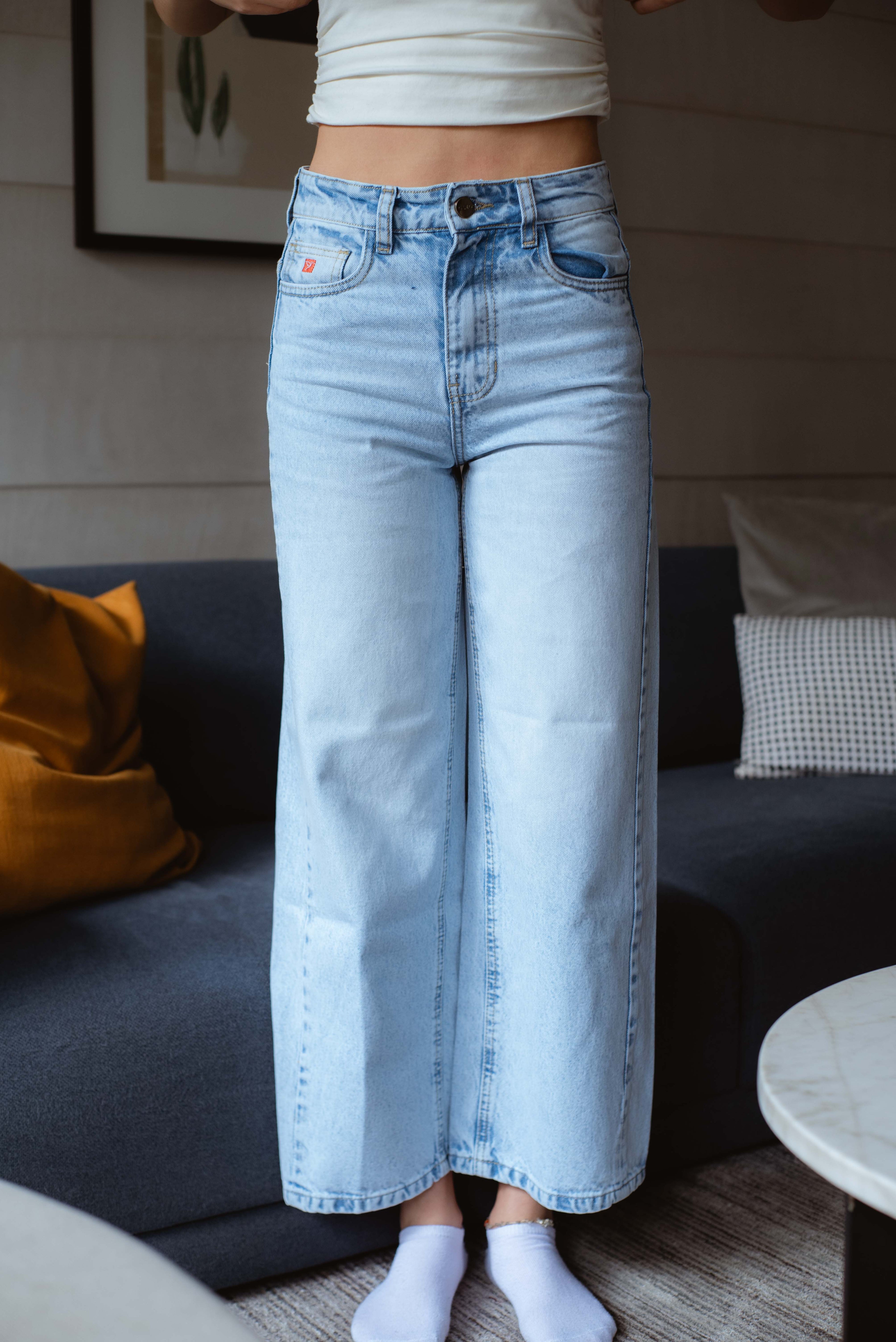 Jean Wide Leg Petite