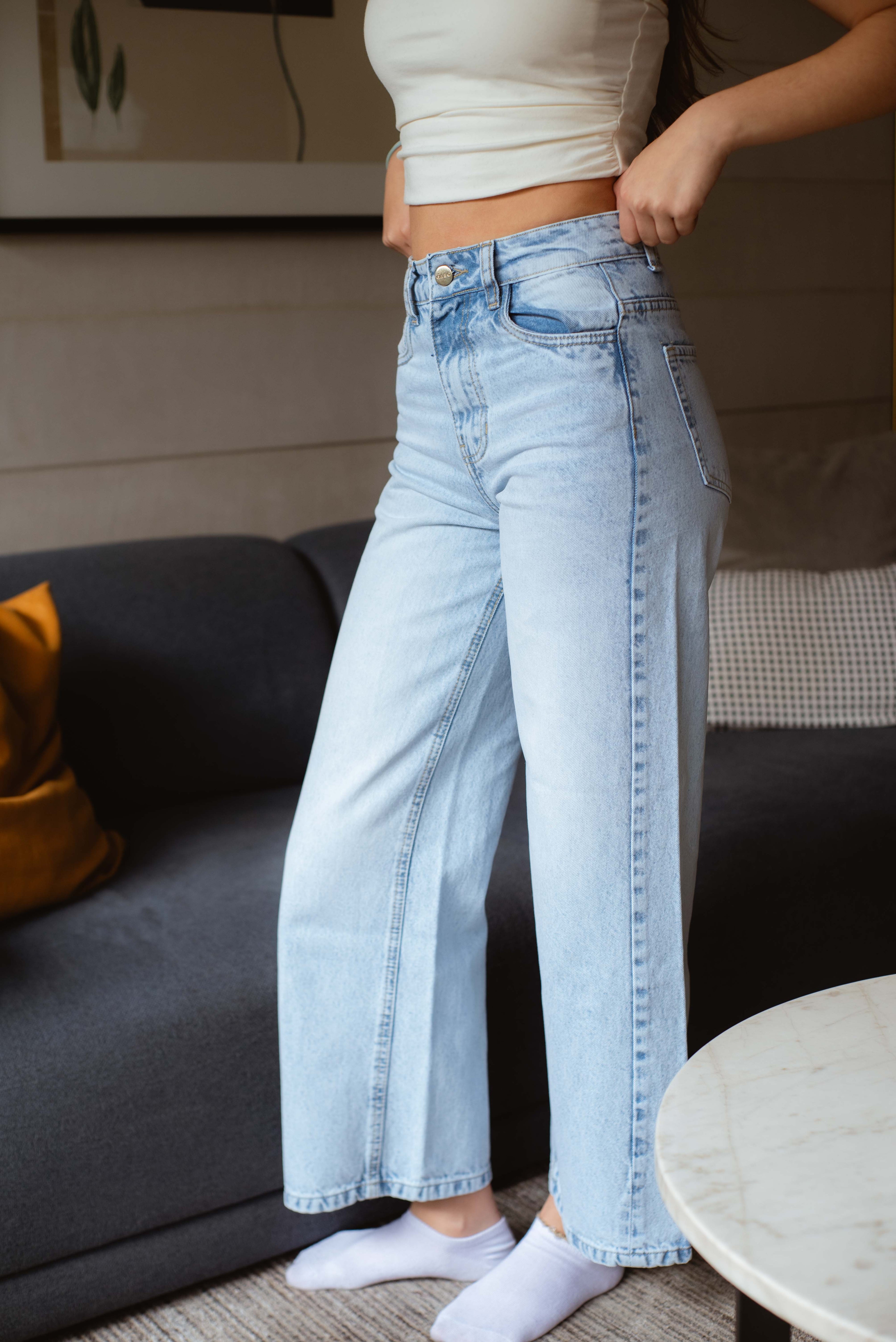 Jean Wide Leg Petite