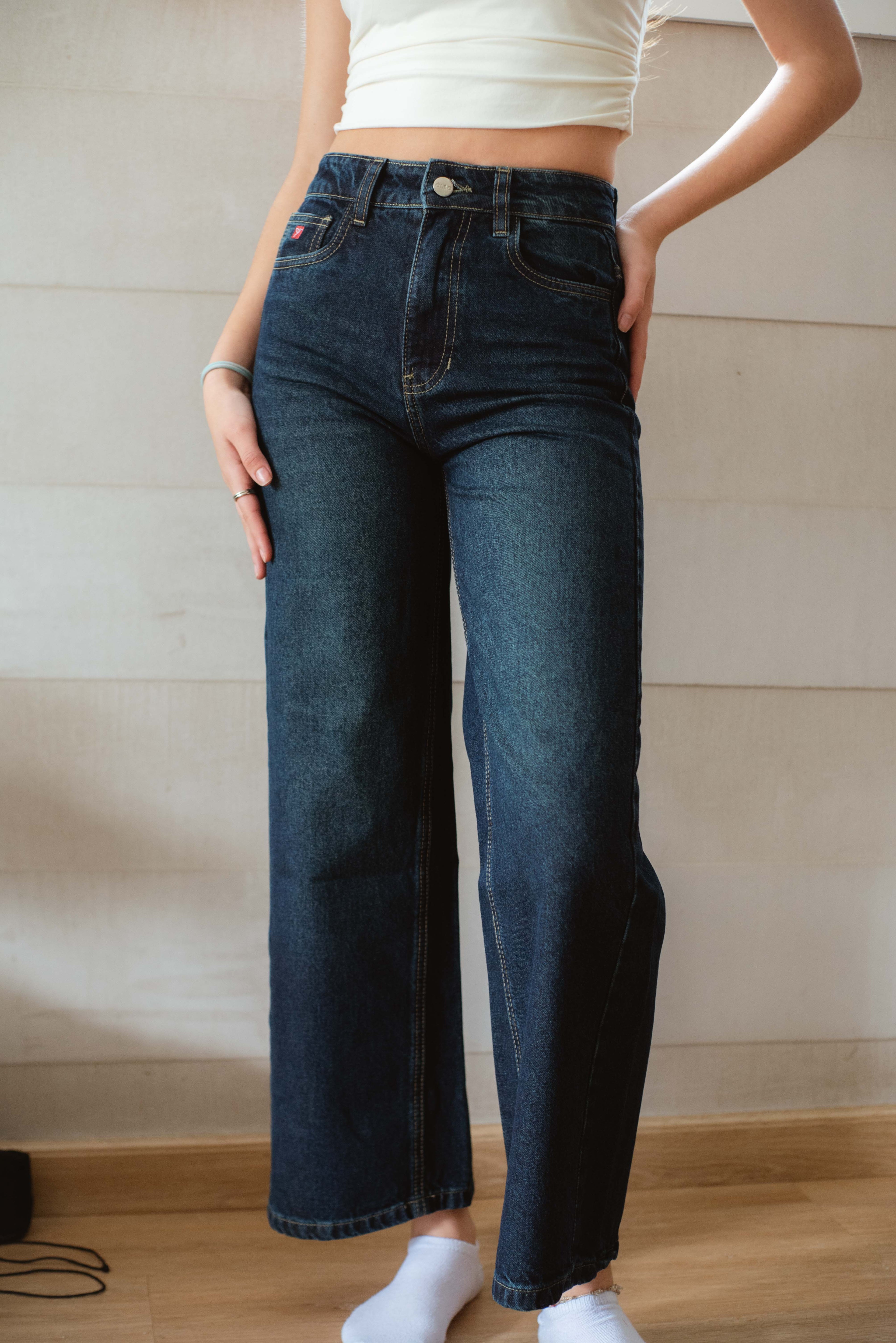 Jean Wide Leg Petite